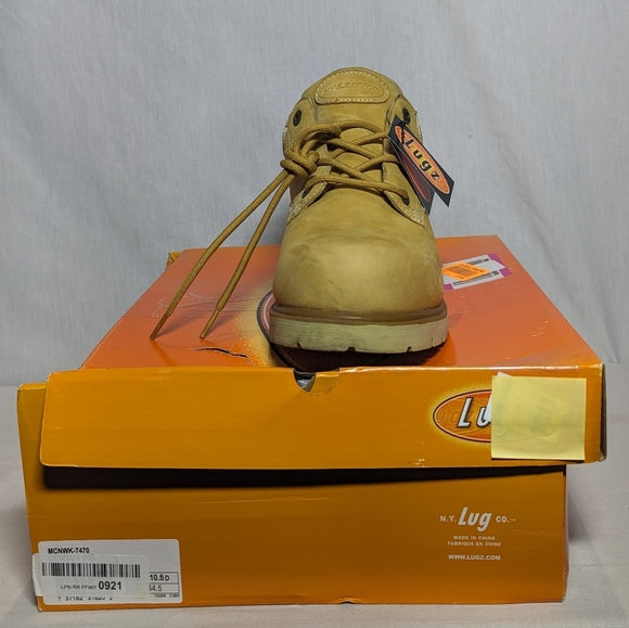 NEW Lugz Mens Chukka Waterresistant Wheat Boot Sz 11 wide