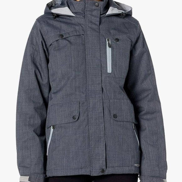 NEW Arctix Womens Daybreak Insulated Winter Jacket 2XL grey