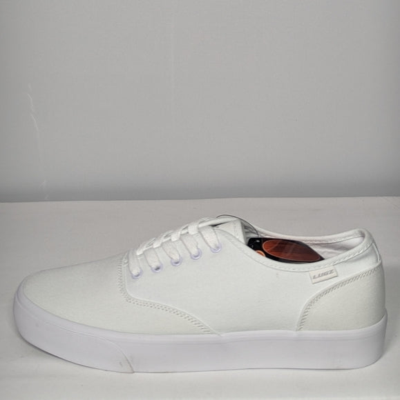 NEW Lugz Mens Lear Classic Fashion Sneaker Sz 9.5 white