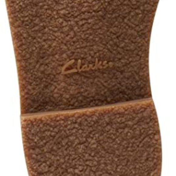 NEW Clarks Chukka Mens Leather Desert Boot Sz 8.5 Tan