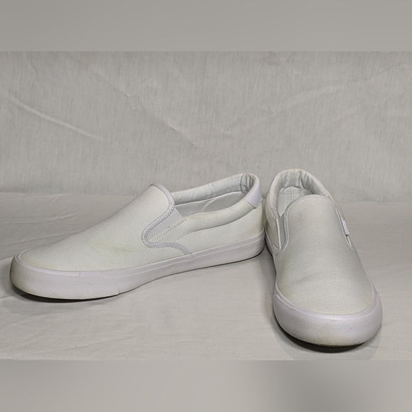 NEW Lugz Mens Clipper Fashion Comfy Sneaker - Size 10.5 white