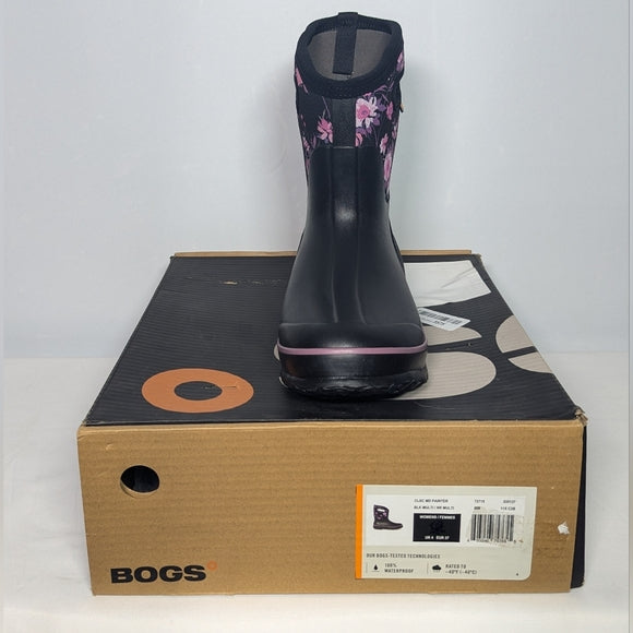 NEW Bogs Womens Classic Mid Painterly Farm Rain Boots sz 9