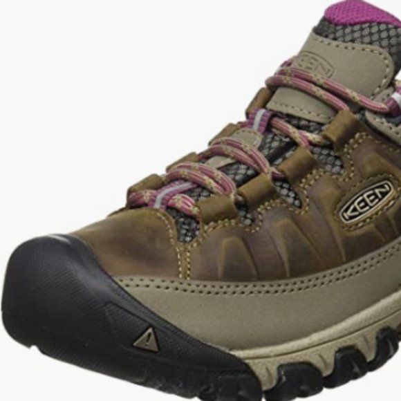 NEW Keen Womens Targhee 3 Low Height Waterproof Hiking Shoe Sz 9 brown