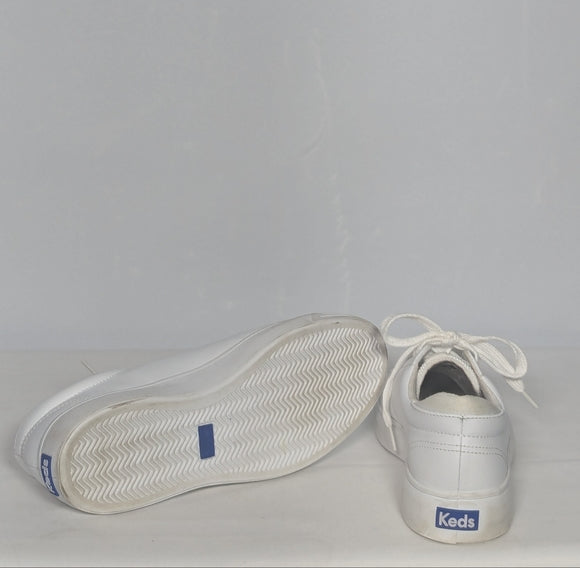 NEW Keds Womens Alley Leather Sneaker white sz 7