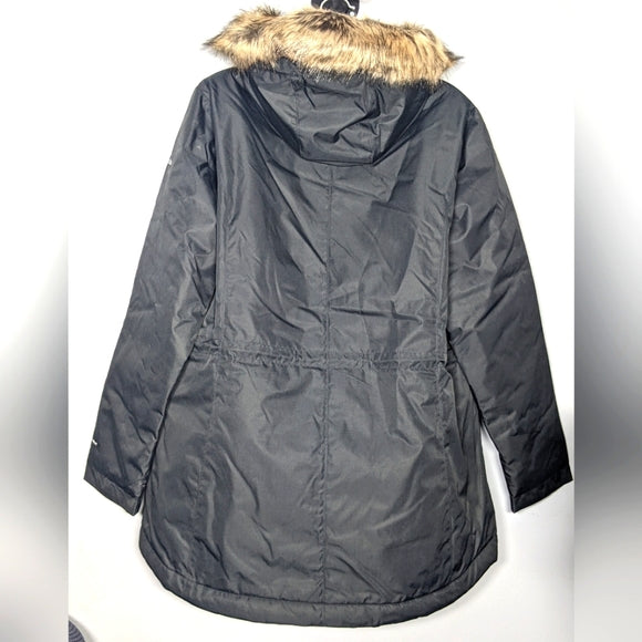 NEW Columbia Womens Suttle Mountain II Insulated Winter Jacket black 1X