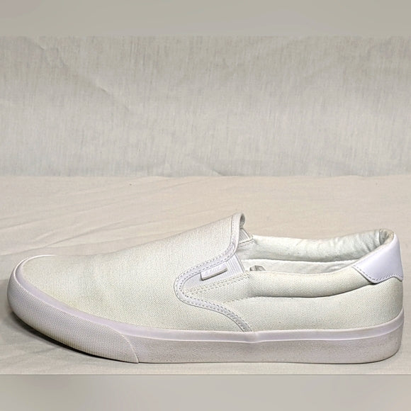 NEW Lugz Mens Clipper Fashion Comfy Sneaker - Size 10.5 white