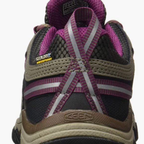 NEW Keen Womens Targhee 3 Low Height Waterproof Hiking Shoe Sz 9 brown