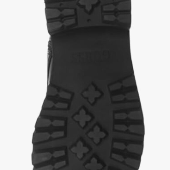 NEW Guess Womens Fearne Combat Boot Sz 9 black