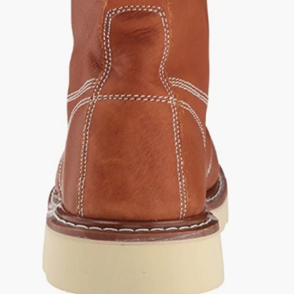 NEW Ad Tec Mens Leather 6" Moc Toe Full Ankle Boot Oil Resistant High Quality Sz 11.5
