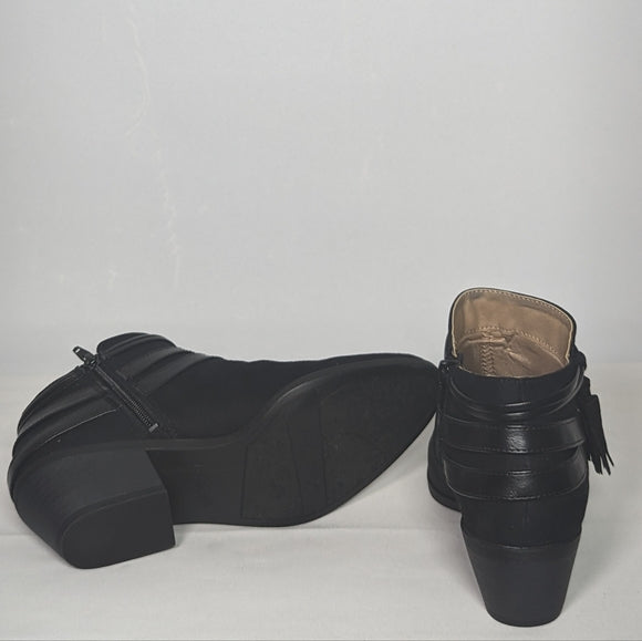 NEW Life Stride Womens Paloma Ankle Boot sz 9 black