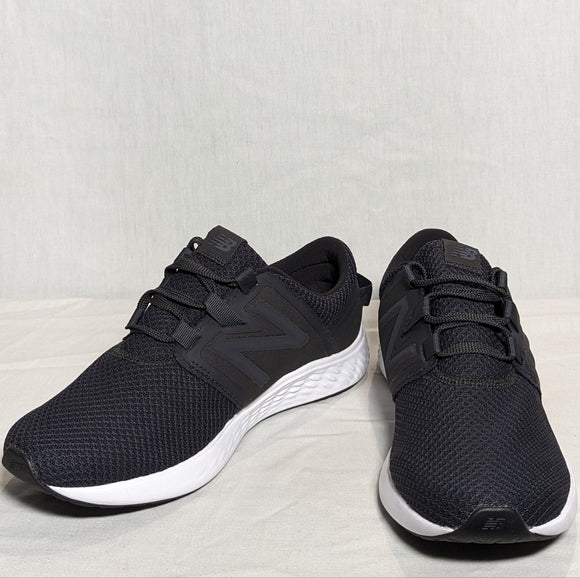 NEW New Balance Mens Fresh Foam Running Shoe Sz 10 xwide black