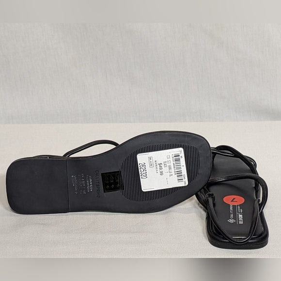 NEW Call it Spring Kamalla Womens Sandal Sz 7 black