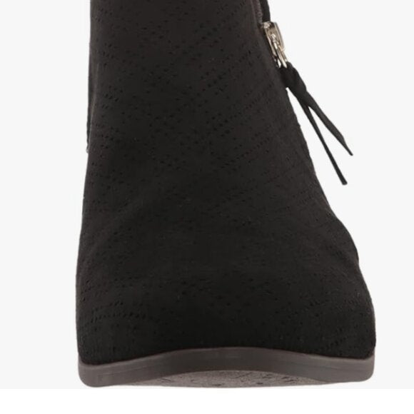 NEW Dr. Scholl's Shoes womens Rate Zip Ankle Boot Sz 9.5 black