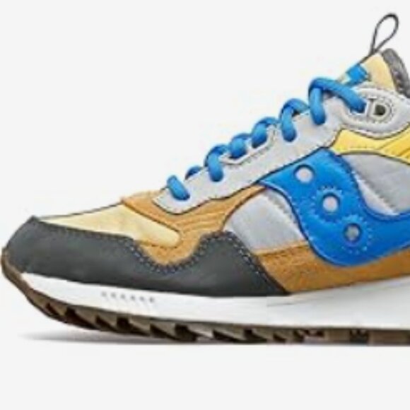 NEW Saucony Unisex-Adult Shadow 5000 Sneaker Navy/Carmel Sz 6.5f