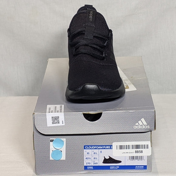 NEW adidas Womens Cloudfoam Pure 2.0 SUPER comfortable shoe Sz 10 black