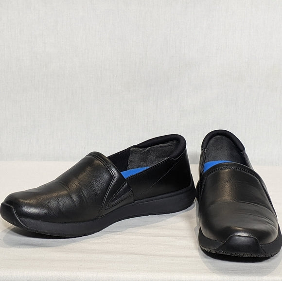 NEW Dr.Scholl's Shoes Womens Just Start Slip-Resistant Slip On Sz 10 Wide black