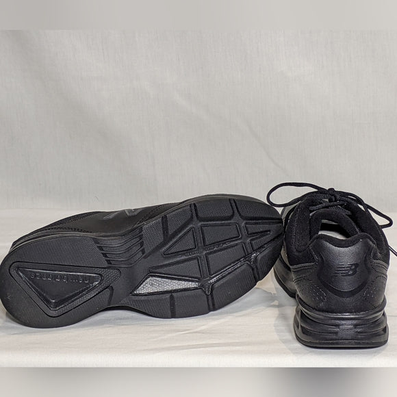 NEW New Balance 411 Leather Walking Comfort Shoe 8.5 4E X-wide black