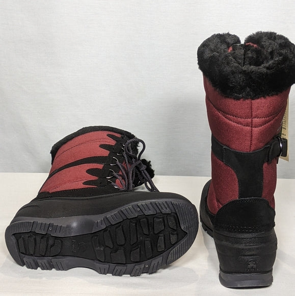 NEW Kamik Womens STUNNING Snow Boots -40c Sz 6 red