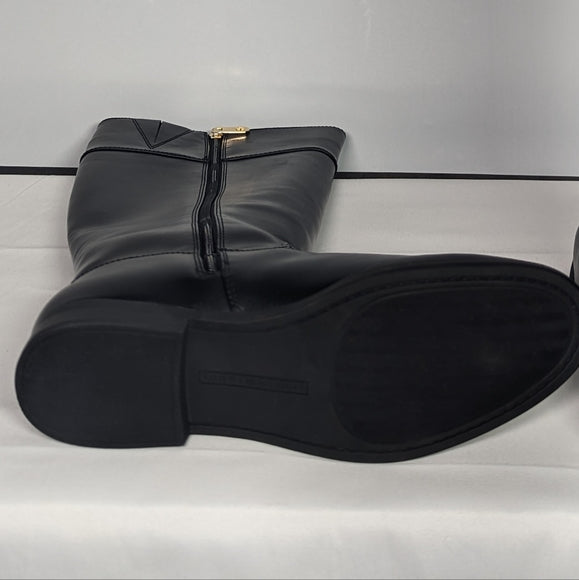 NEW Tommy Hilfiger Womens SHYENNE Equestrian Boot black sz 10