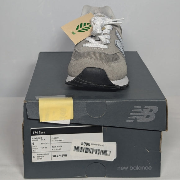 NEW New Balance Womens 574 Core Sneaker sz 6.5 grey
