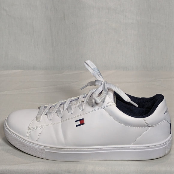 NEW Tommy Hilfiger Mens Brecon Classic Sneaker Sz 11 white