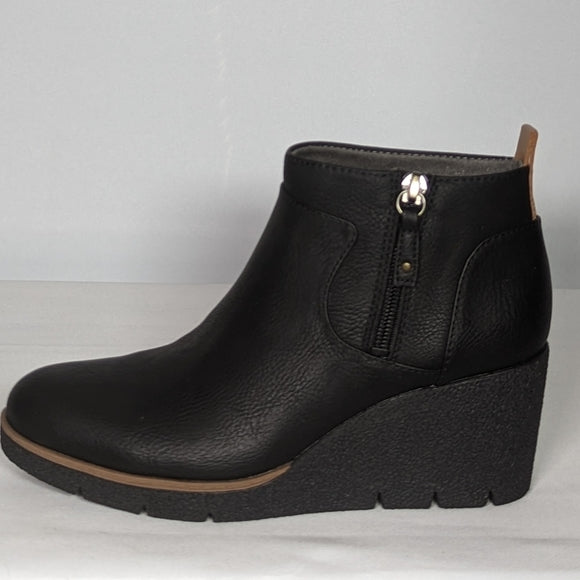 NEW Dr. Scholl's Womens Bianca Ankle Boot Sz 6.5 black