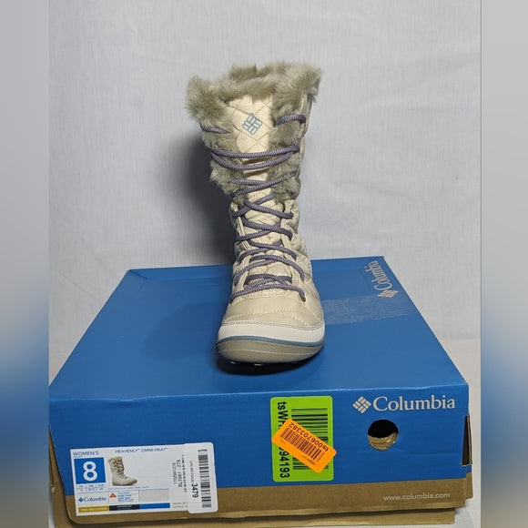 NEW Columbia Women's Heavenly™ Omni-Heat™ Boot Sz 8 STUNNING dark stone/storm