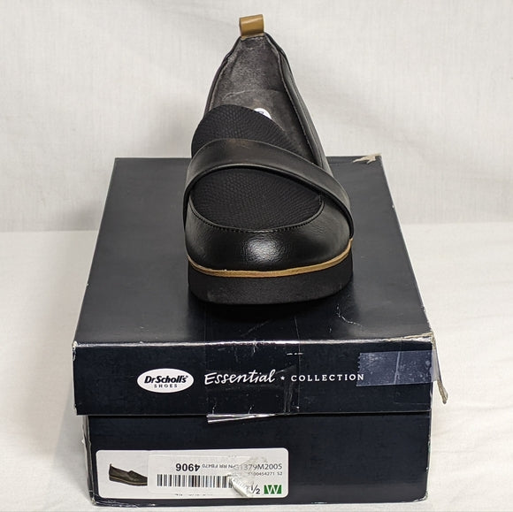 NEW Dr. Scholls Womens Webster Loafer Sz 7.5 black