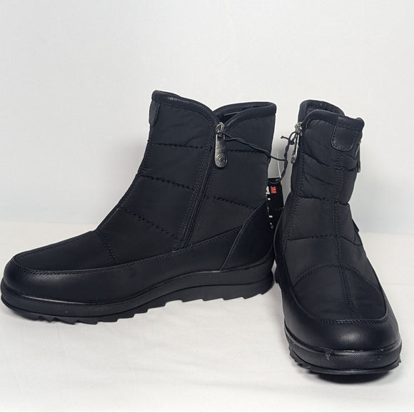 NEW Blondo Sport Pyper Winter Waterproof Zipper Boot Sz 9 black