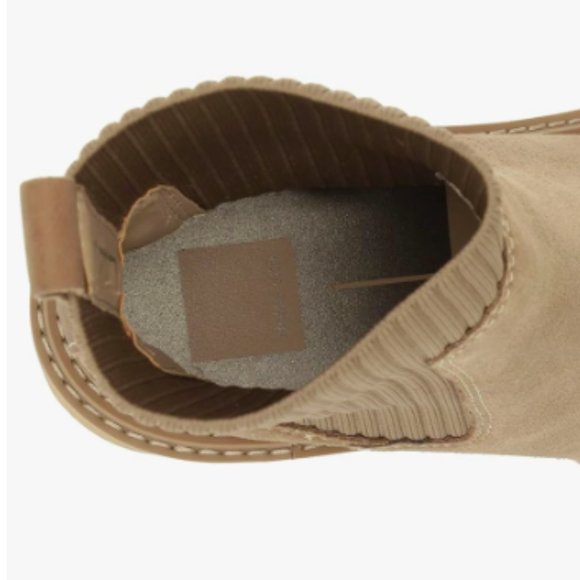 NEW Dolce Vita womens Hoven H2o Fashion Boot mushroom suede Sz 9