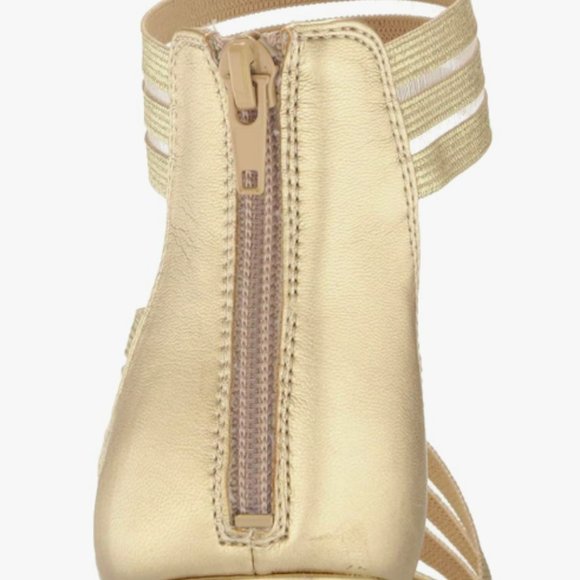 NEW Life Stride Womens Mystique Pump 3 inch heel soft gold Sz 7