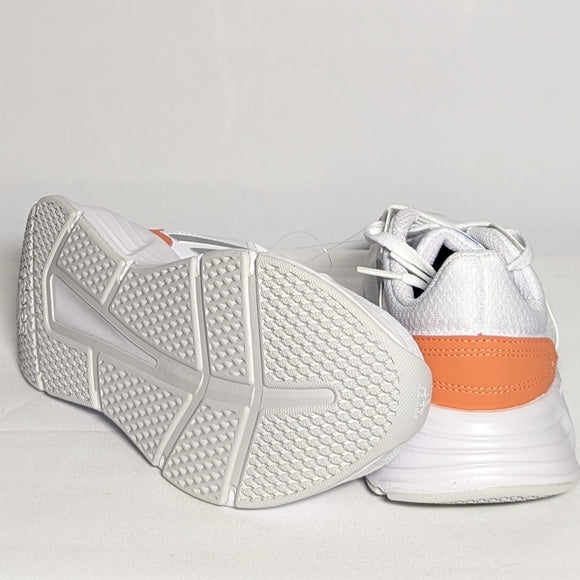 NEW adidas Womens Galaxy 6 Running Shoe Sz 7 white/grey