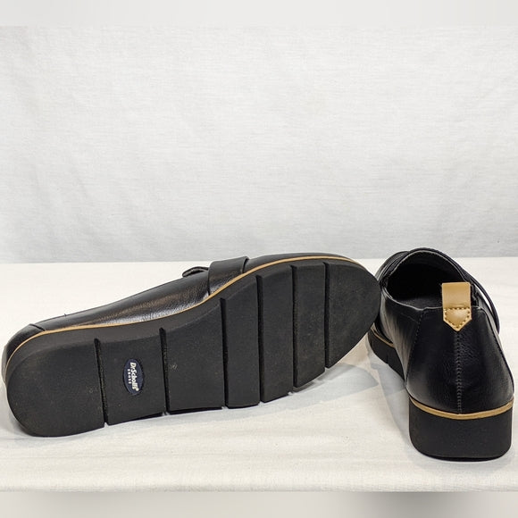 NEW Dr. Scholl's Shoes Womens Webster Loafer Black Sz 8