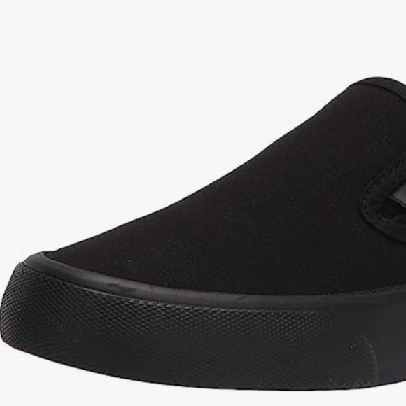NEW Lugz Womens Clipper Canvas Sneaker Sz 6.5 black