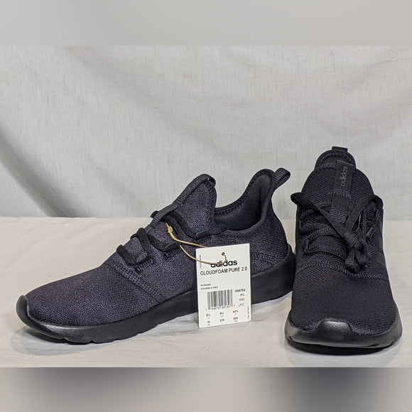 NEW adidas Womens Cloudfoam Pure 2.0 SUPER comfortable shoe Sz 10 black