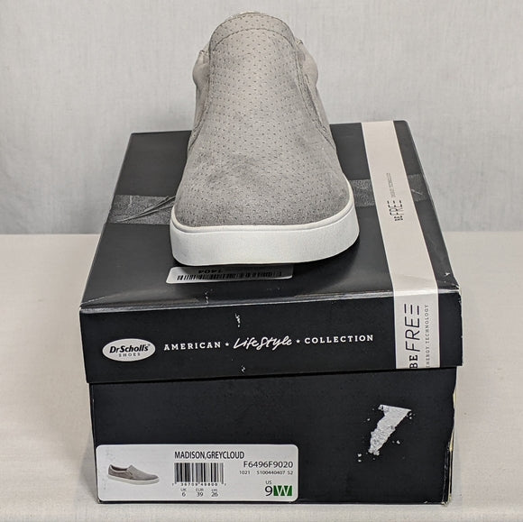 NEW Dr. Scholl's Shoes Womens Madison Canvas Sneaker Sz 9 grey