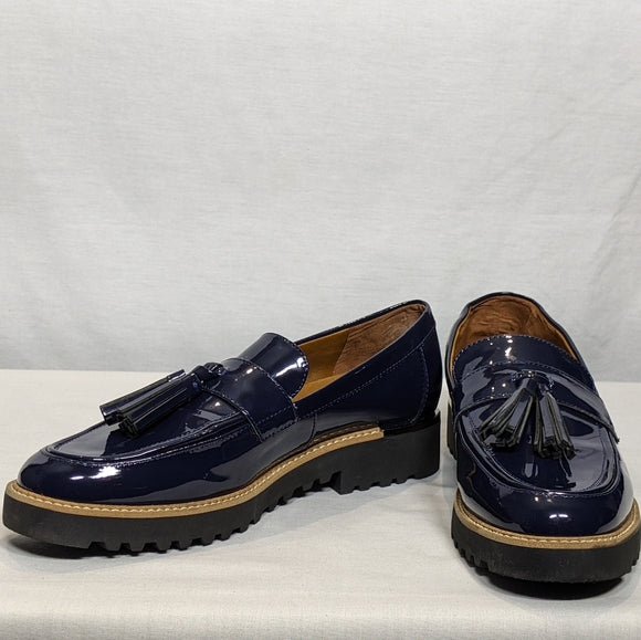 NEW Franco Sarto Women's Carolynn Loafer STUNNING Blue Sz 5.5