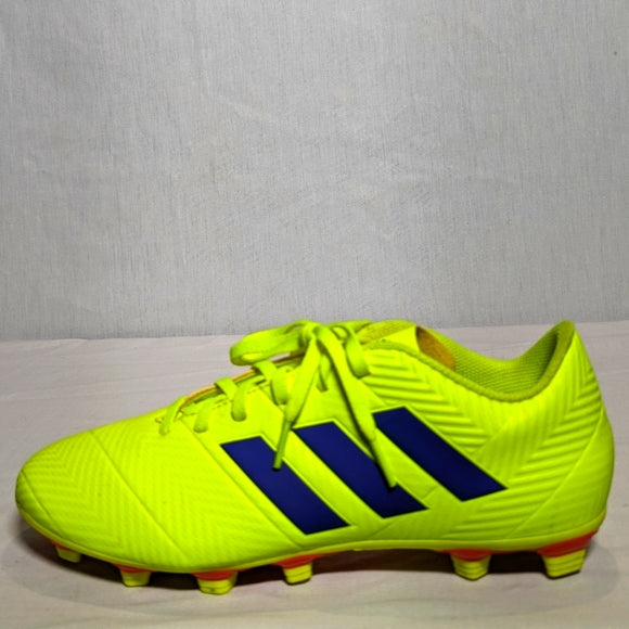 adidas Mens Nemeziz Firm Ground Soccer Shoe Sz 8 yellow