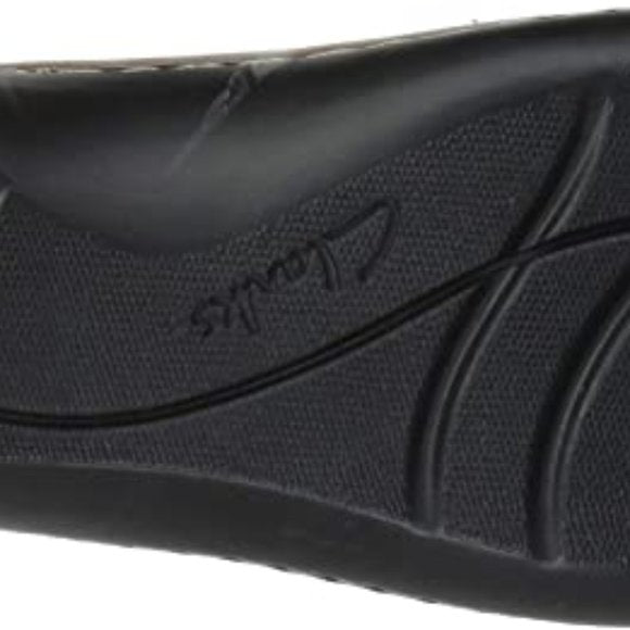 NEW Clarks Womens Ashland Leather Bubble Loafer Sz 8 wide brown