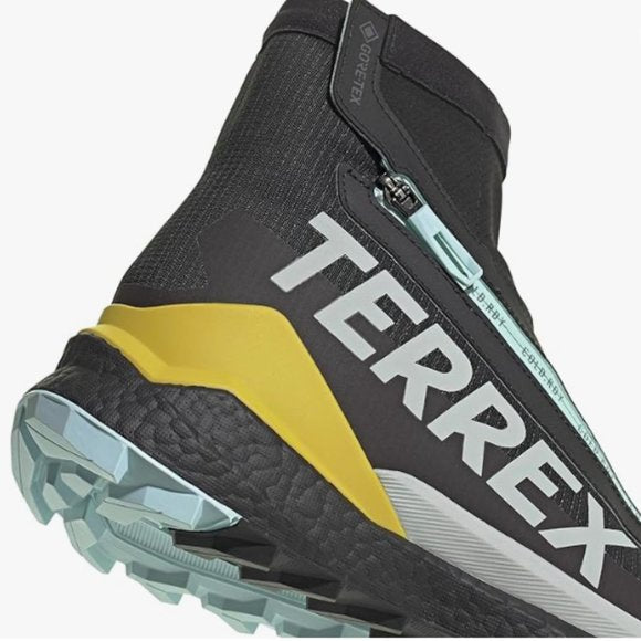 NEW adidas Mens Terrex Free Hiker 2 C.RDY Hiking Shoes Sz 8.5 black/yellow