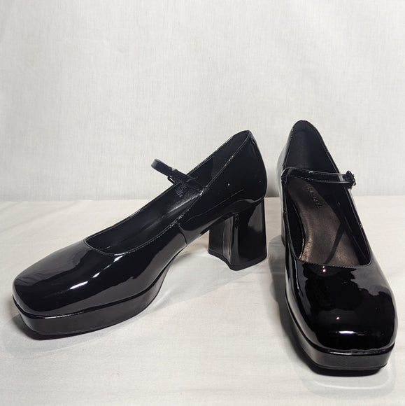 NEW Aerosoles Shannon Classy Womens Platform Heel In Black sz 11