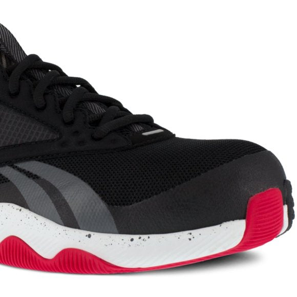 NEW Reebok HIIT TR Work Shoe Composite Toe Sz 11 White/red/black