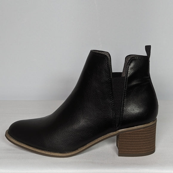 NEW Dr. Scholl's Shoes Womens Teammate Ankle Boot Sz 8 black
