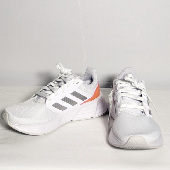 NEW adidas Womens Galaxy 6 Running Shoe Sz 7 white/grey