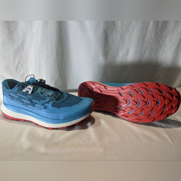 NEW Salomon Mens Ultra Guide Trail Running Shoe SHARP Lions Blue 10