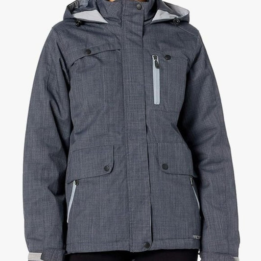 NEW Arctix Womens Daybreak Insulated Winter Jacket 2XL grey