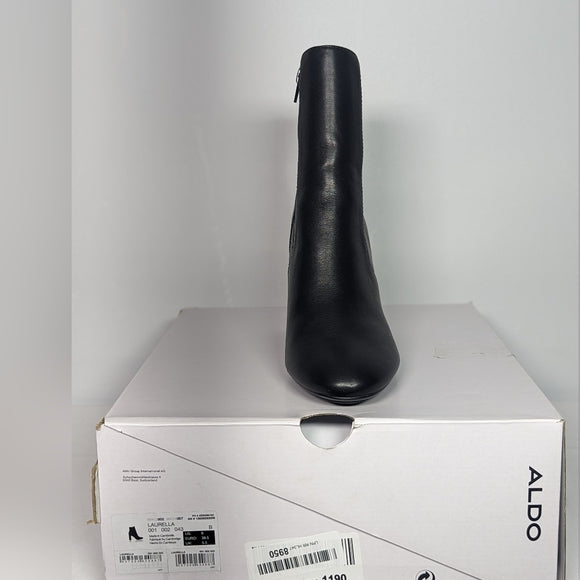 NEW ALDO Womens Laurella Heeled Ankle Boot Sz 8 black