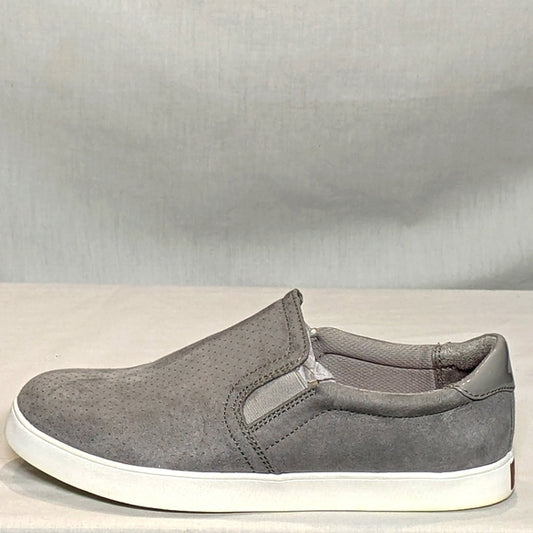 NEW Dr. Scholl's Womens Madison Sneaker Stretch Gore Comfortable Sz 8 Grey Cloud
