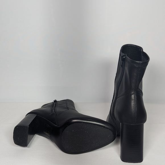 NEW ALDO Womens Laurella Heeled Ankle Boot Sz 8 black