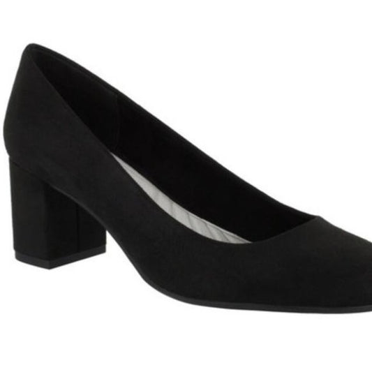 NEW Easy Street Womens Proper Dress Pump Sz 11 black